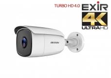HD-TVI куполна камера 3.6 мм, 8MP - 4K HIKVISION